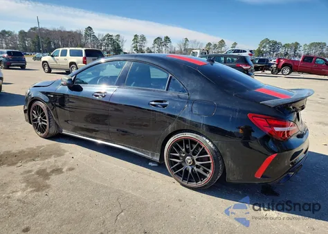 2017 Mercedes-Benz Cla 45 Amg z USA, uszkodzony, nr VIN WDDSJ5CB2HN424932
